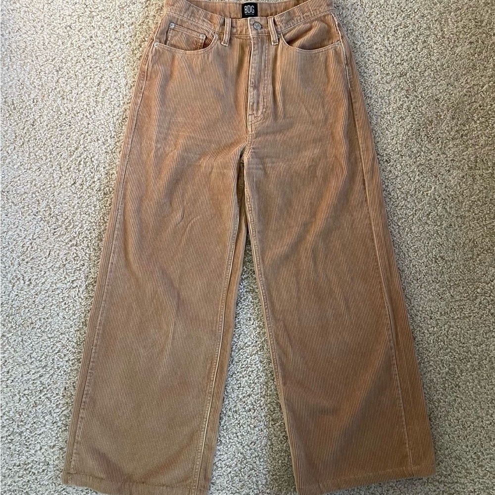 Urban Outfitters BDG high + wide high- rise corduroy pants in size 29